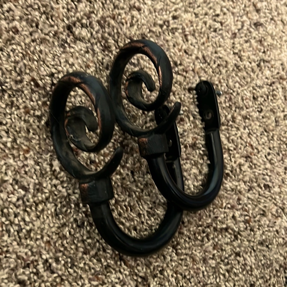 Curtain tie backs